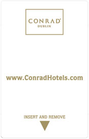 conrad dublin hotel card